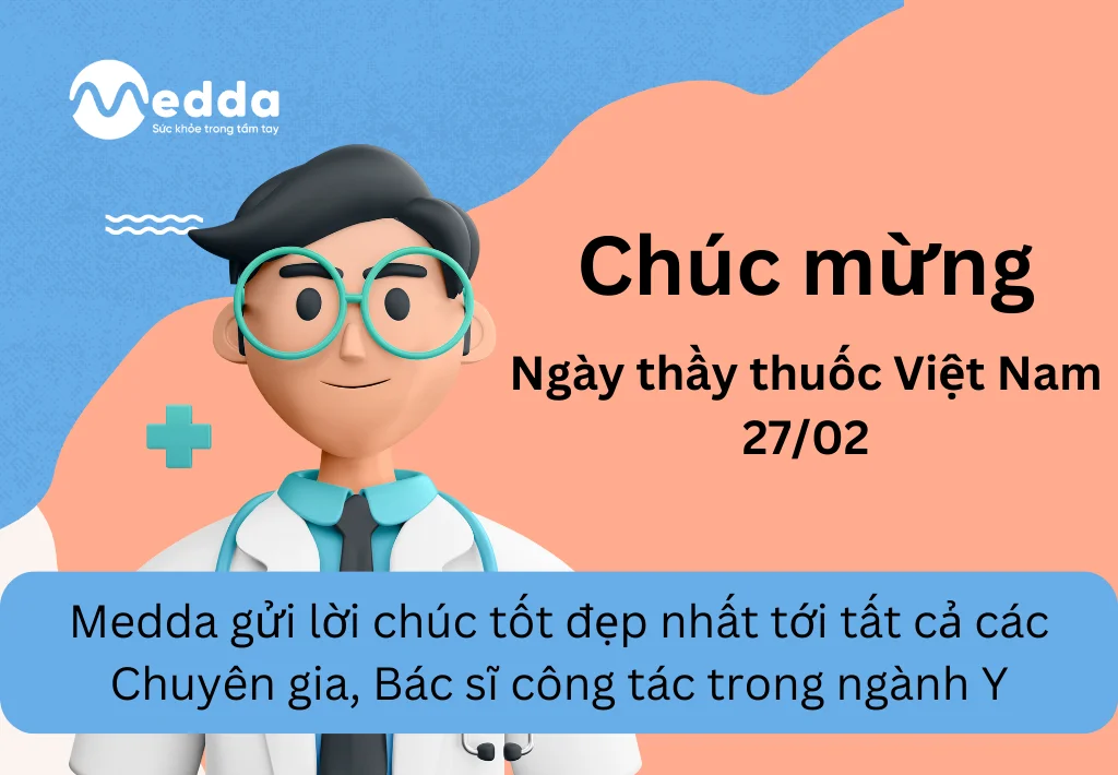 Medda chúc mừng ngày thầy thuốc Việt Nam